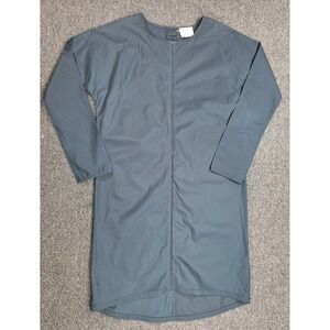 Maud HELINE Brooklyn Hi Lo Dolman Long Sleeve Navy Blue Dress Ladies Small